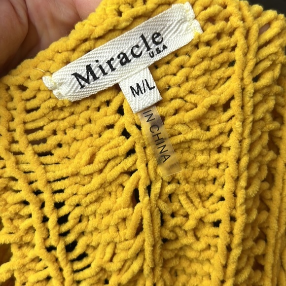 MIRACLE‎ USA WOMENS SWEATER SIZE M/L - Picture 9 of 11